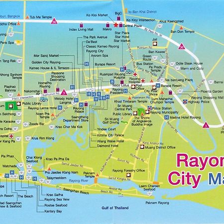 Panorama Sea View Room 245, V.I.P Condo Chain Rayong Ban Phe Exteriör bild