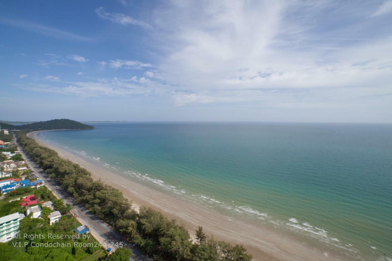 Panorama Sea View Room 245, V.I.P Condo Chain Rayong Ban Phe Exteriör bild